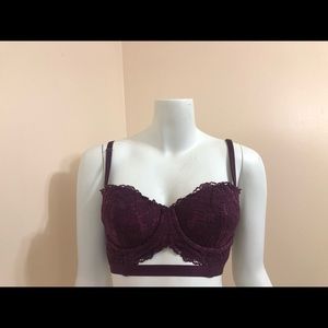Victoria’s Secret lace bra - purple
